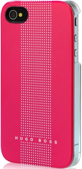 Чехол для iPhone 4/4S Hugo Boss Dots Fuchsia